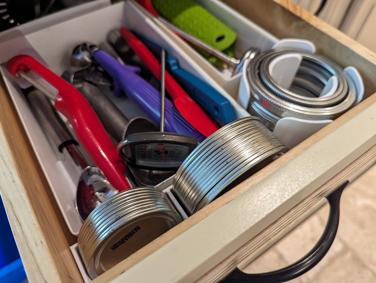 Preserving Lid & Ring Holder – 3D Printed Storage for Mason Jar Essentials - Image 2