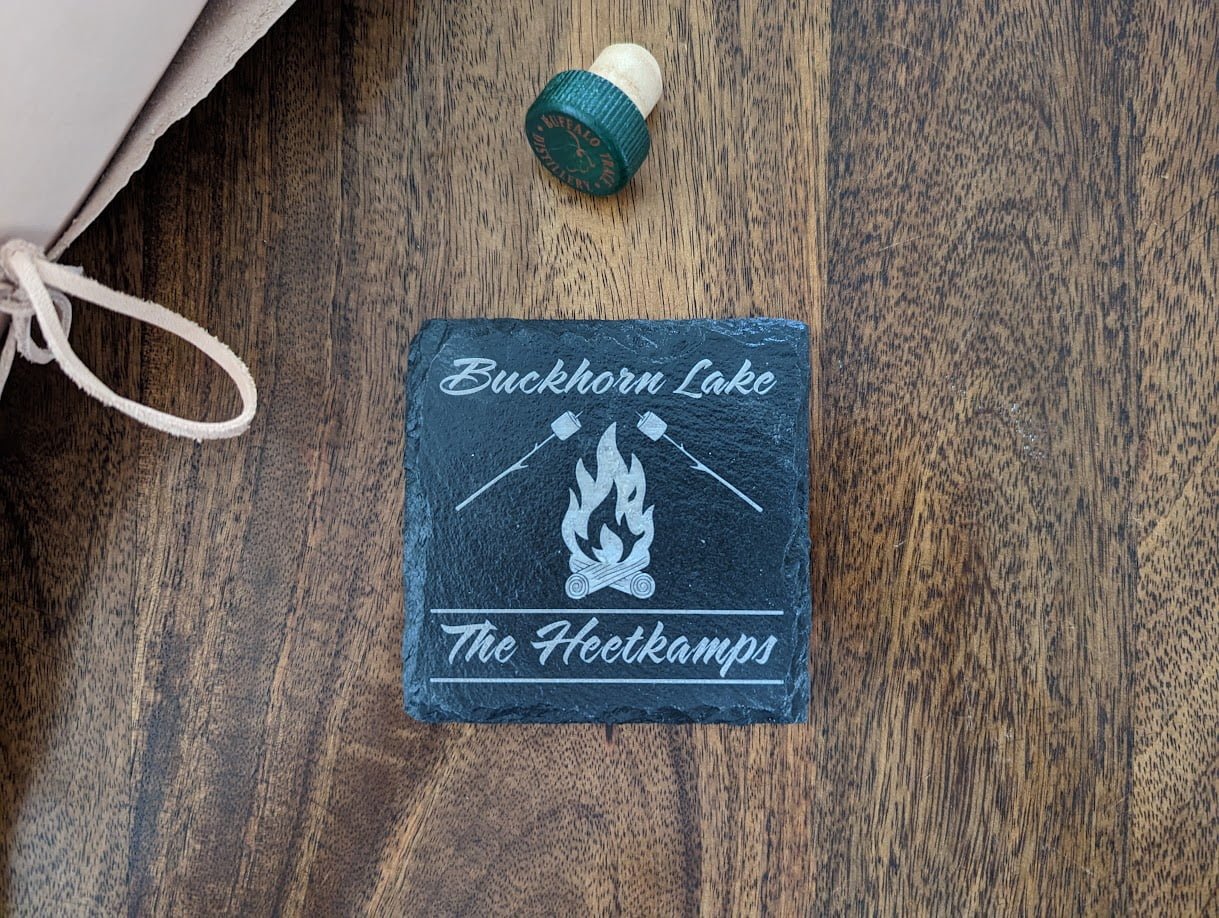 Engraved Slate Coasters - Image 5