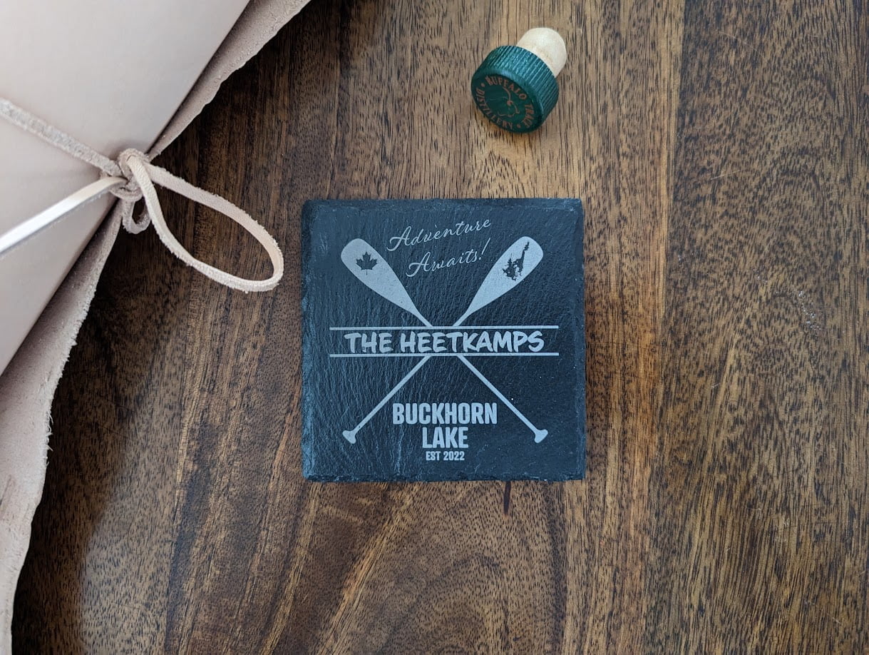 Engraved Slate Coasters - Image 4