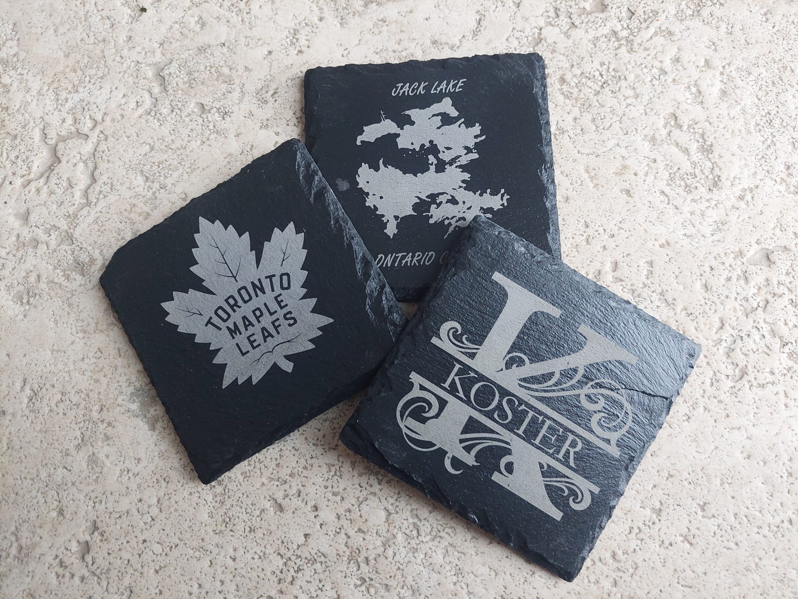 Engraved Slate Coasters - Image 2