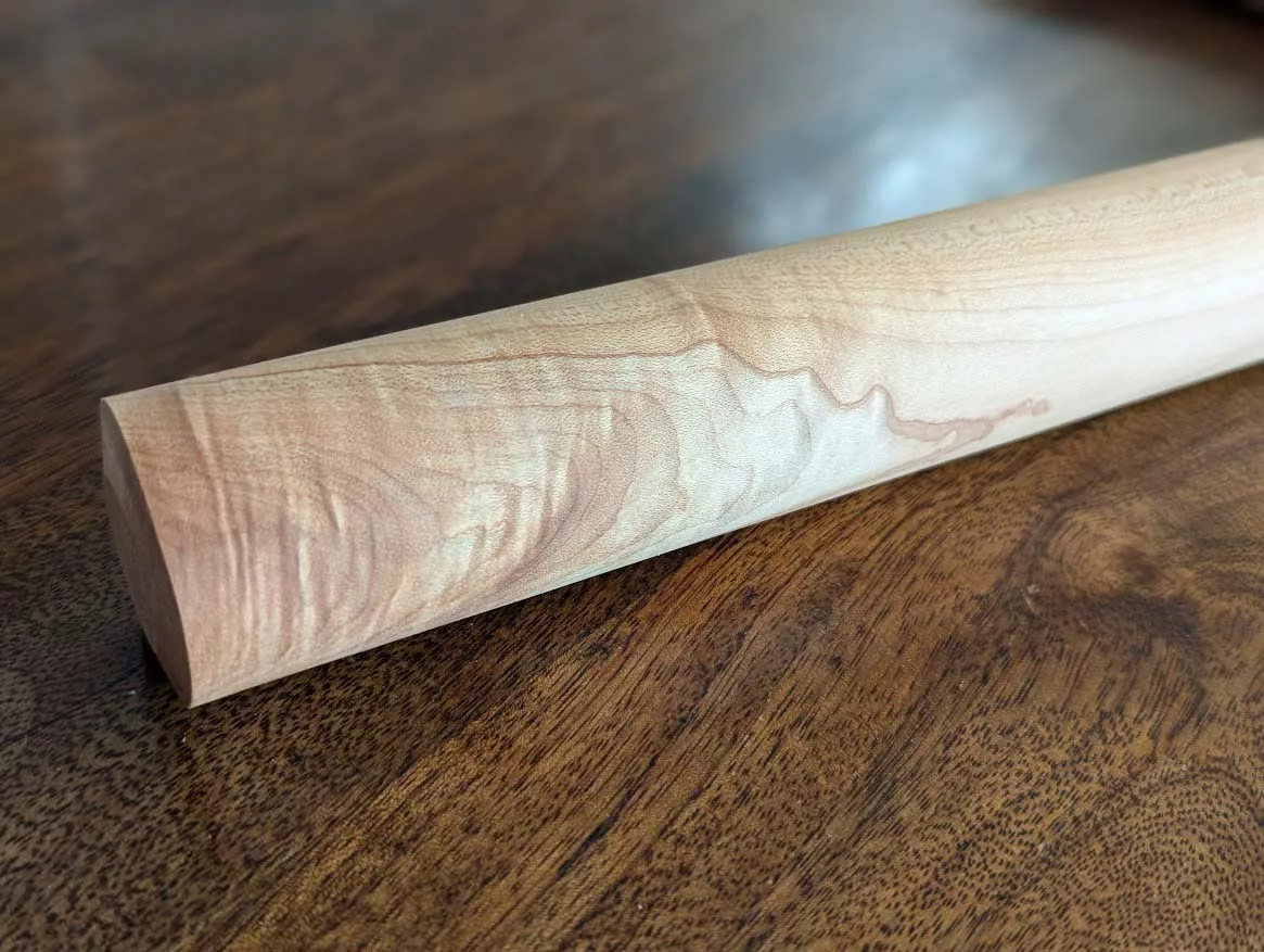 Hand-Turned Sugar Maple Rolling Pin – 17-Inch, Finished or Unfinished Options - Image 6