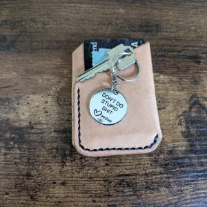 Personalized Stainless Steel Keychain