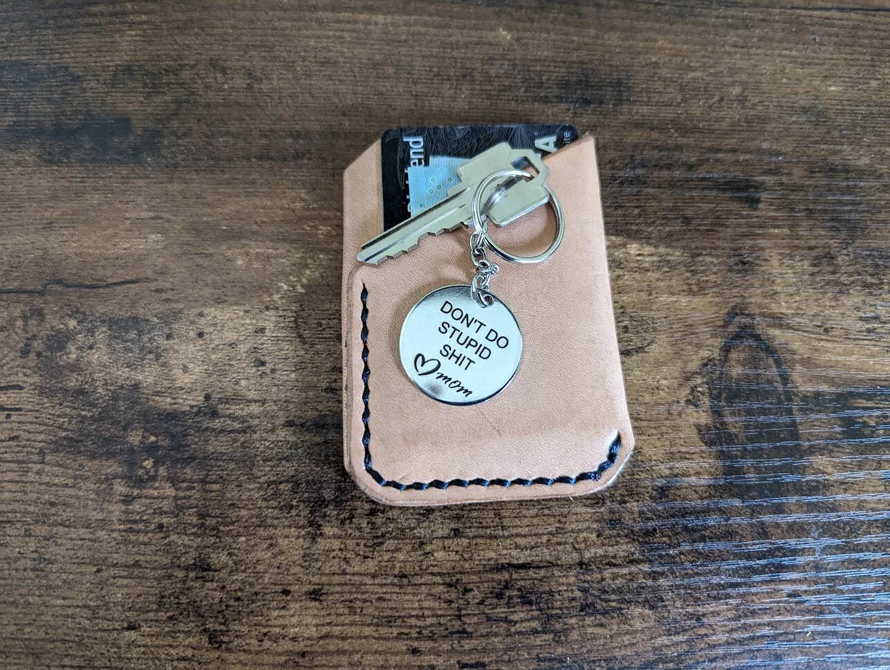 Personalized Stainless Steel Keychain